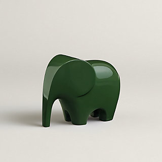 ペーパーウェイト 《ラオ》 - グリーン | Hermès - エルメス-公式サイト